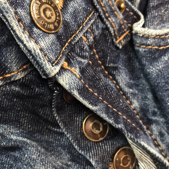 Wild Fable High Rise Straight Leg Easy Rigid Medium Wash Jeans Sz 0 | NWT - Picture 4 of 8